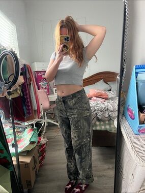 Columbia Gray Camouflage Pants